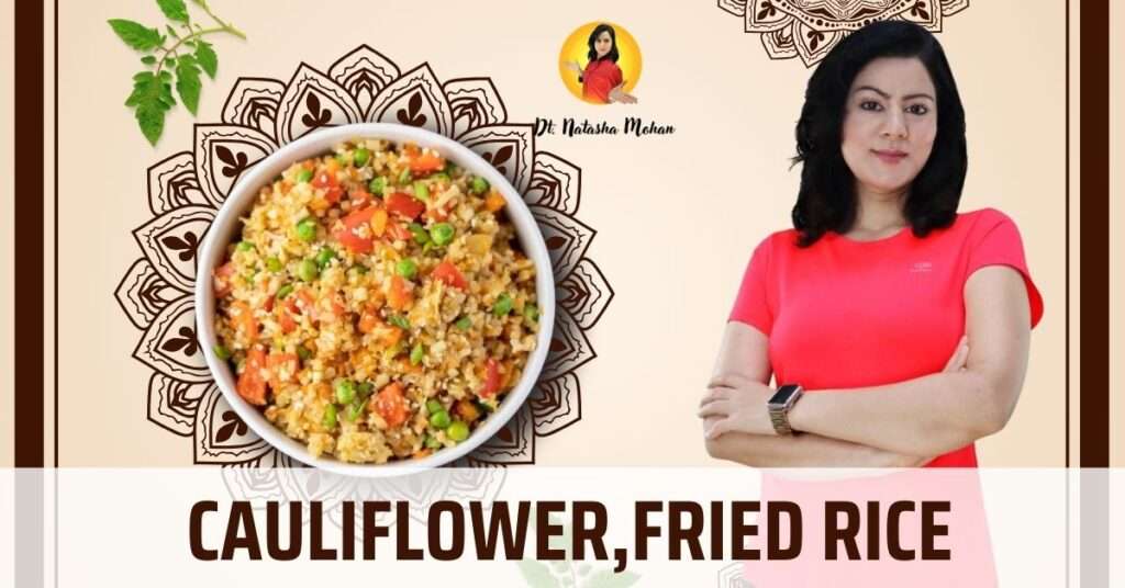 Weight Loss Rice Recipe | Cauliflower Fried Rice