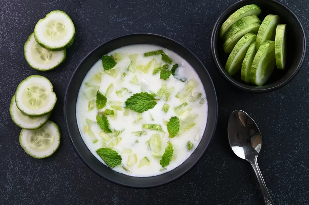 cucumber raita served jpg