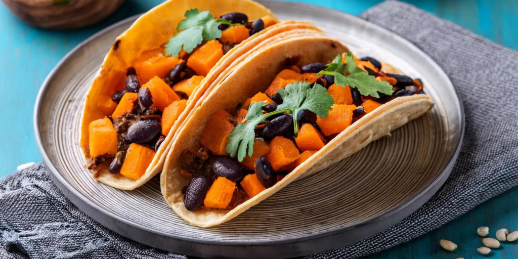 Sweet Potato and Black Bean Tacos: Flavorful, Healthy, Easy Recipe