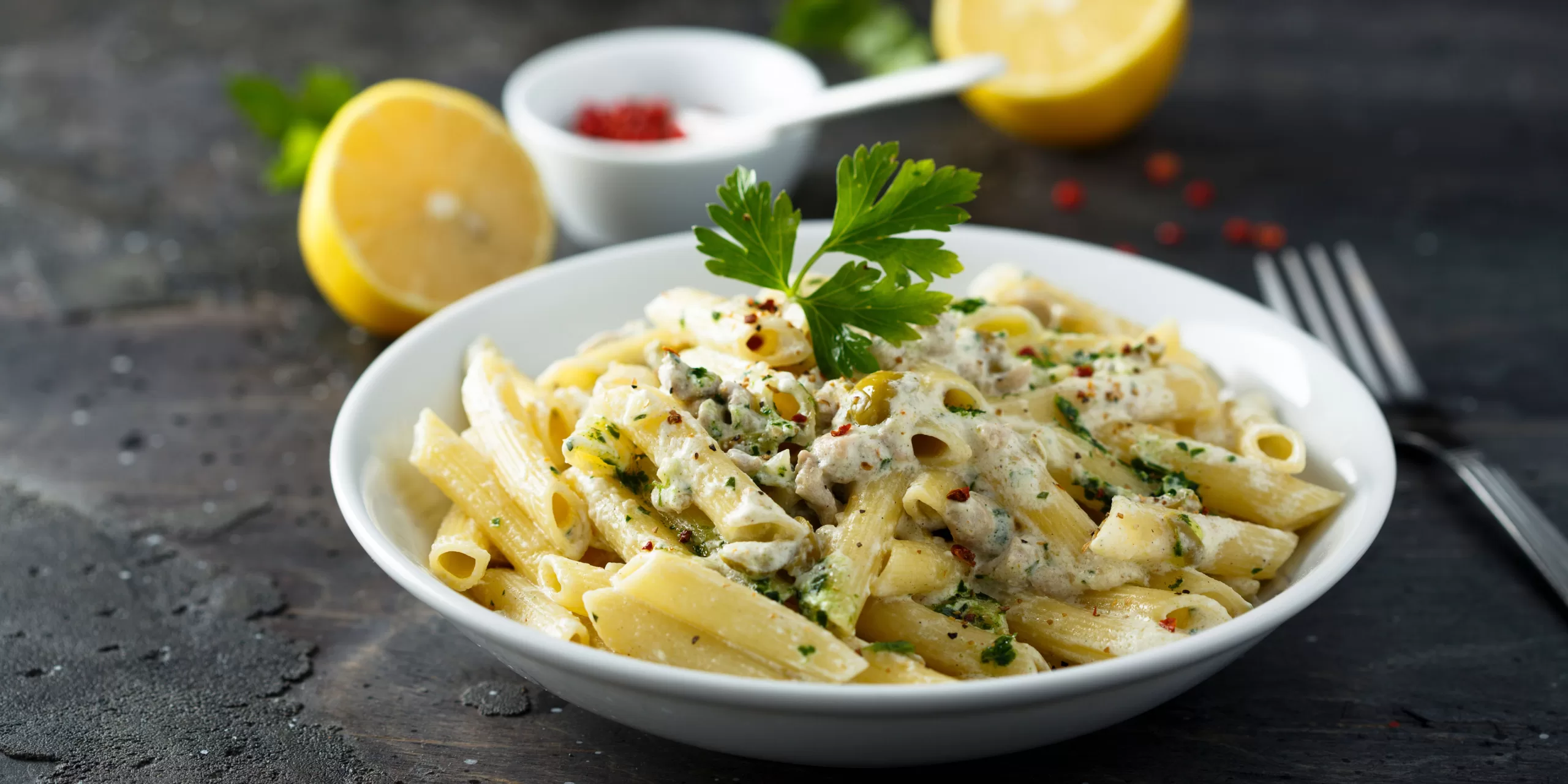 White Sauce Pasta Recipe