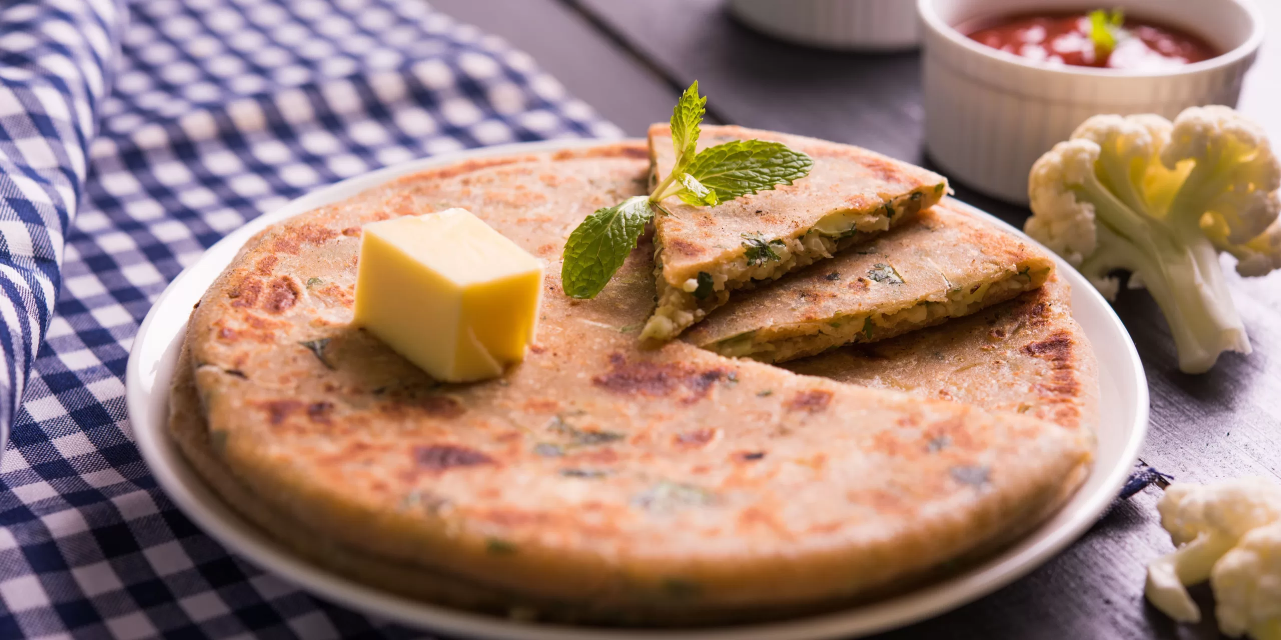 Weight Loss Breakfast Paratha