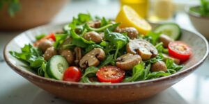 Mushroom Salad for Weight Loss